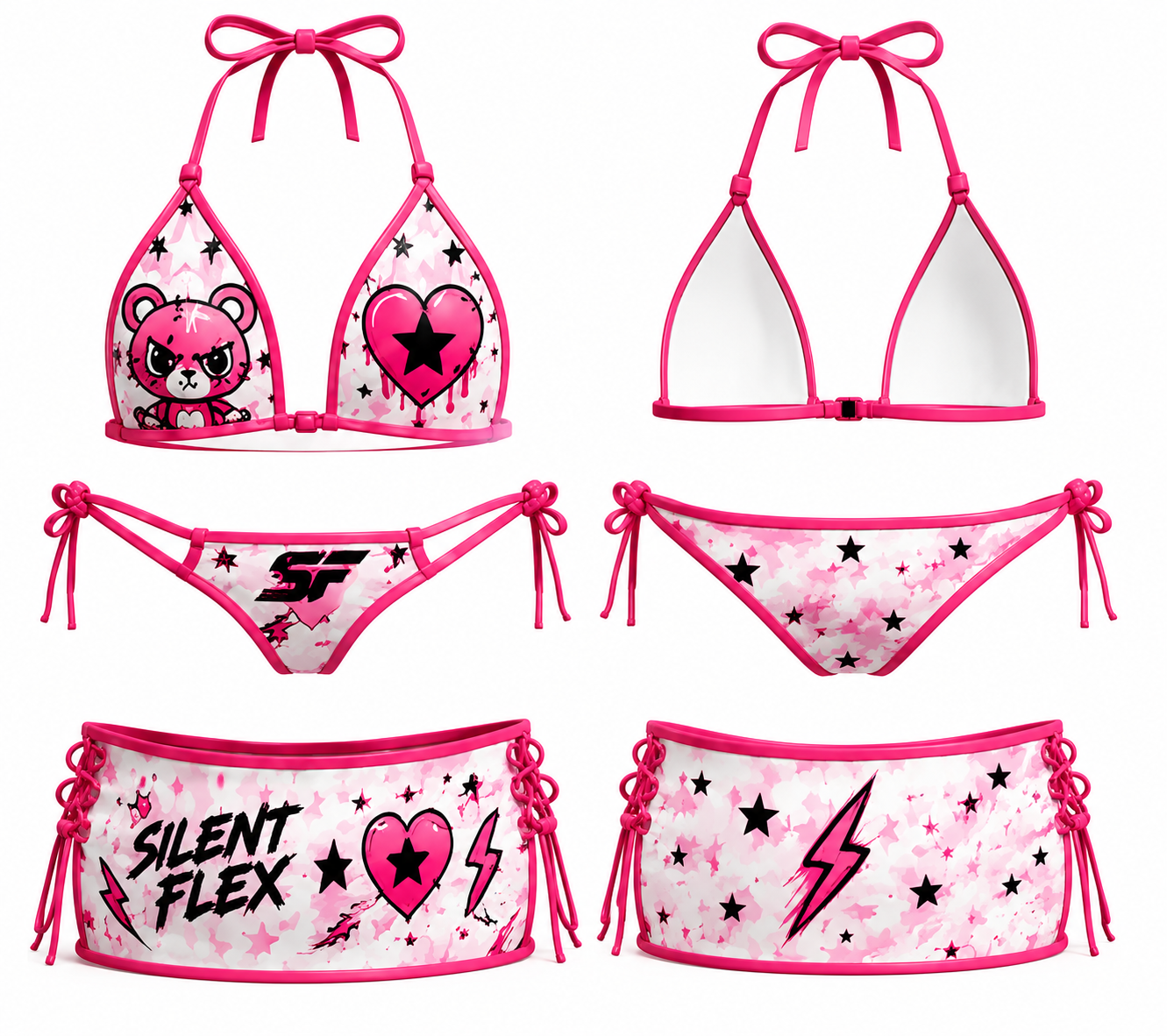 Pink Heart Set